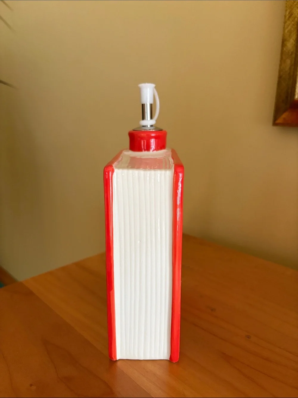 Oil Dispenser Bottle with graphics - Pasta Every Day - brand new
